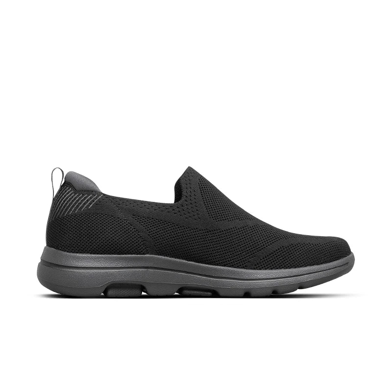 Chaussures Skechers pour Homme Série GO WALK Chaussures de Marche Décontractées à Enfiler Respirantes Légères Faciles à Enfiler et à Retirer Mocassins Nouveaux pour Homme