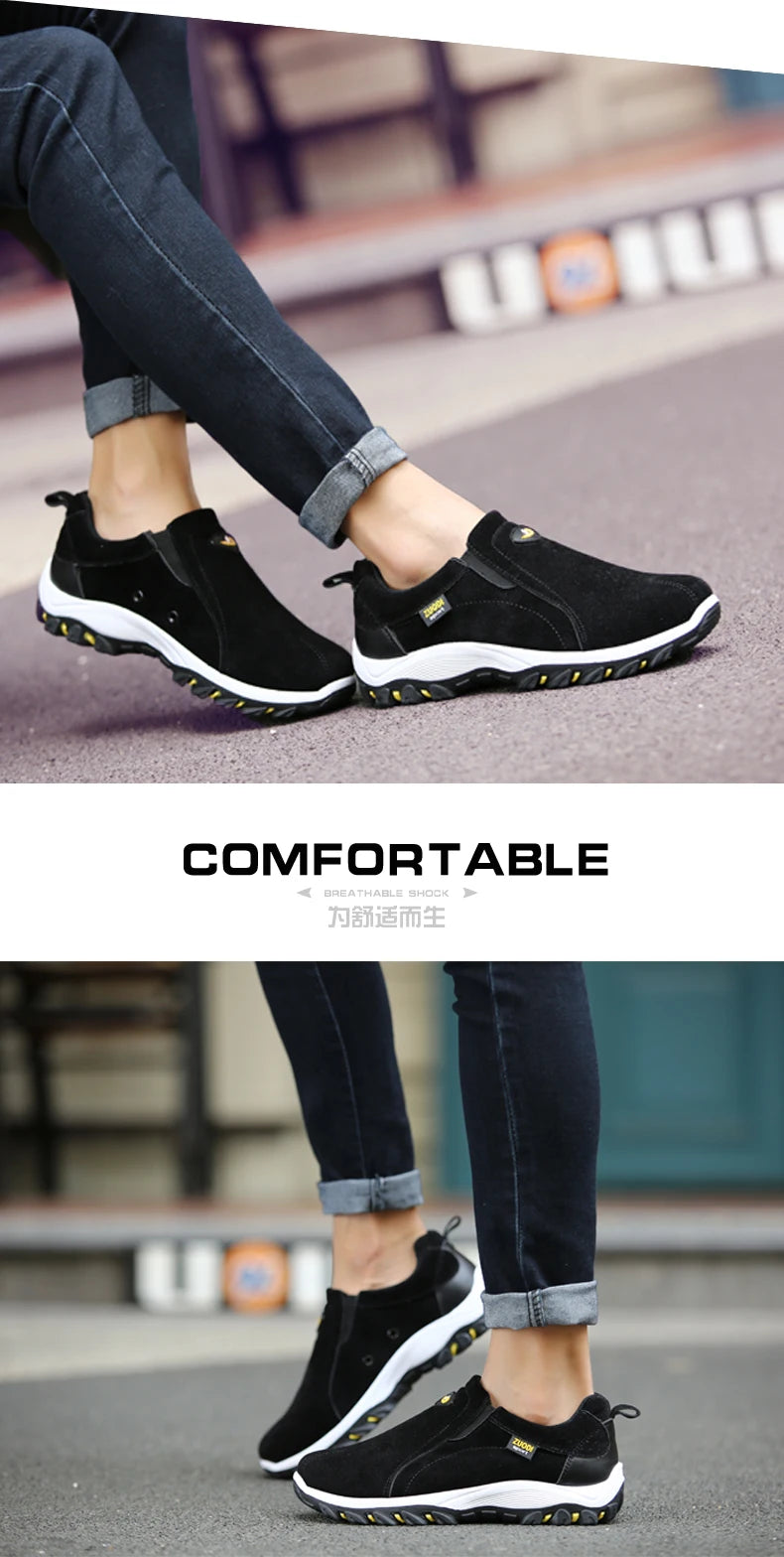 Chaussures de Randonnée pour Homme Camping Course Marche Jogging Baskets Bottes Imperméables Antidérapantes Chaussures de Sport Zapatos Hombre