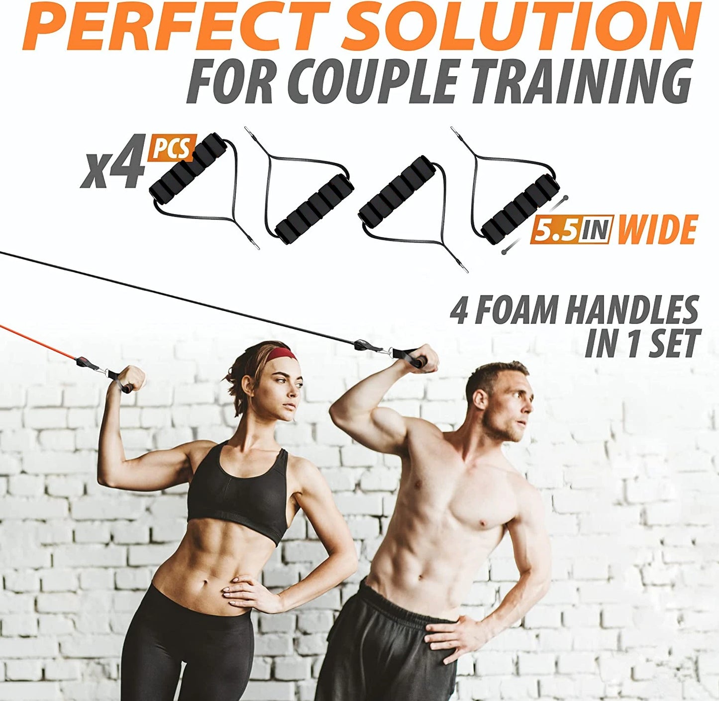 360lbs Fitness Übungen Widerstandsbänder Set Elastische Tubes Zugseil Yogaband Trainingsausrüstung für Zuhause Fitnessstudio Gewicht