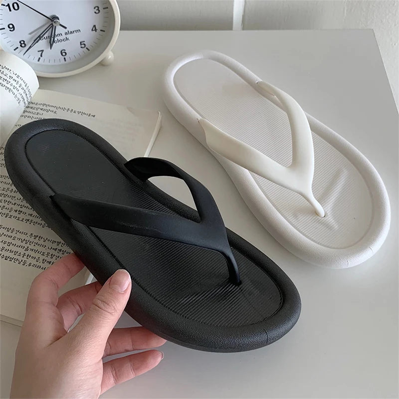 XIXITIAO Women's Flip-flops Summer Sandals for Women Fashion Soft Summer Outdoor Beach Shoes New Arch Support Recovery Slippers