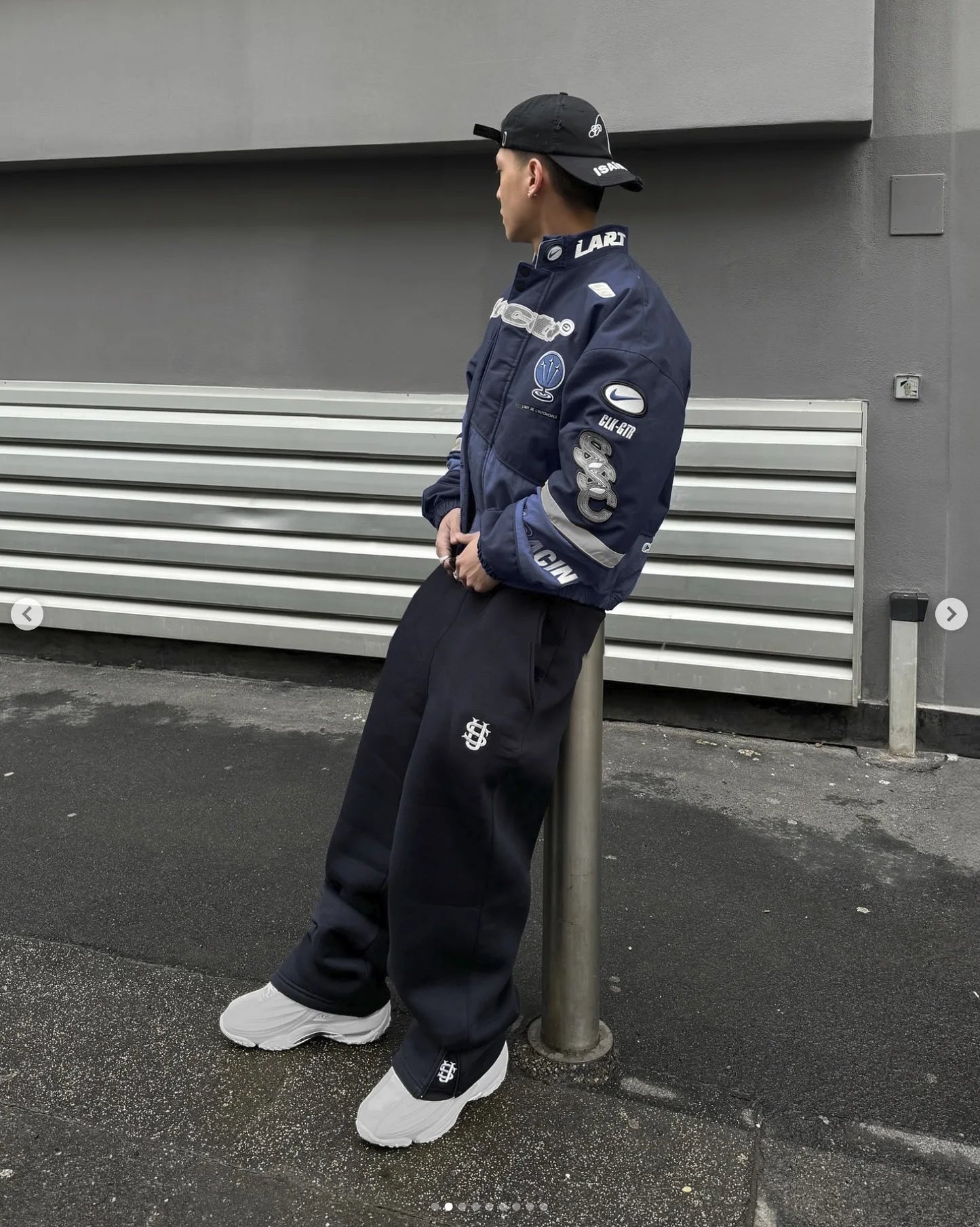Embroidery Men Pants 2025 Autumn Winter hip-hop Casual Climbing Joggers Sweatpants New Fashion Hombre wide-leg Trousers Unisex
