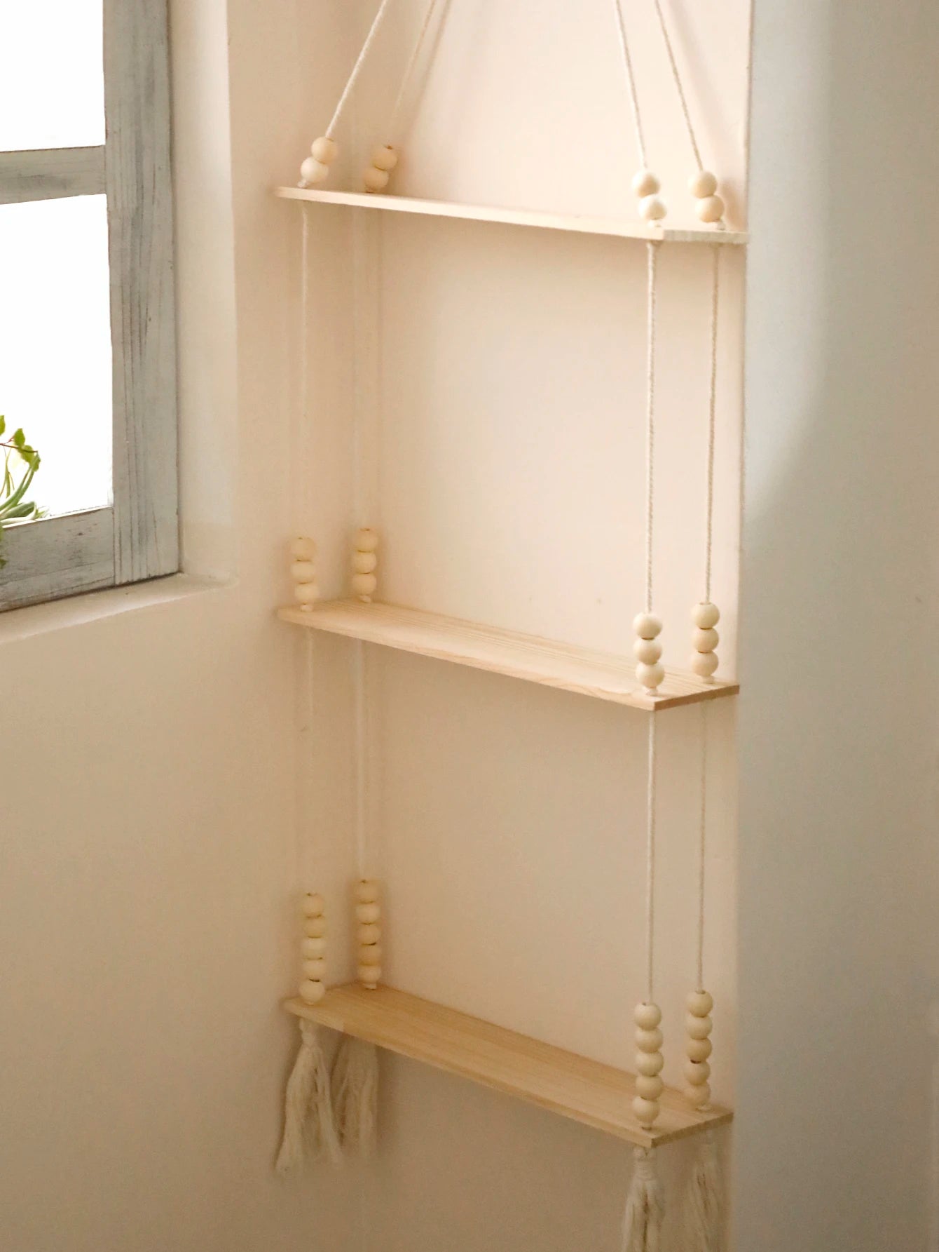 Hölzernes Aufbewahrungsregal Wandregale Pflanzen Wandregal Rustikale Holzregale Schlafzimmer Wohnzimmer Heimdekoration Geschenk