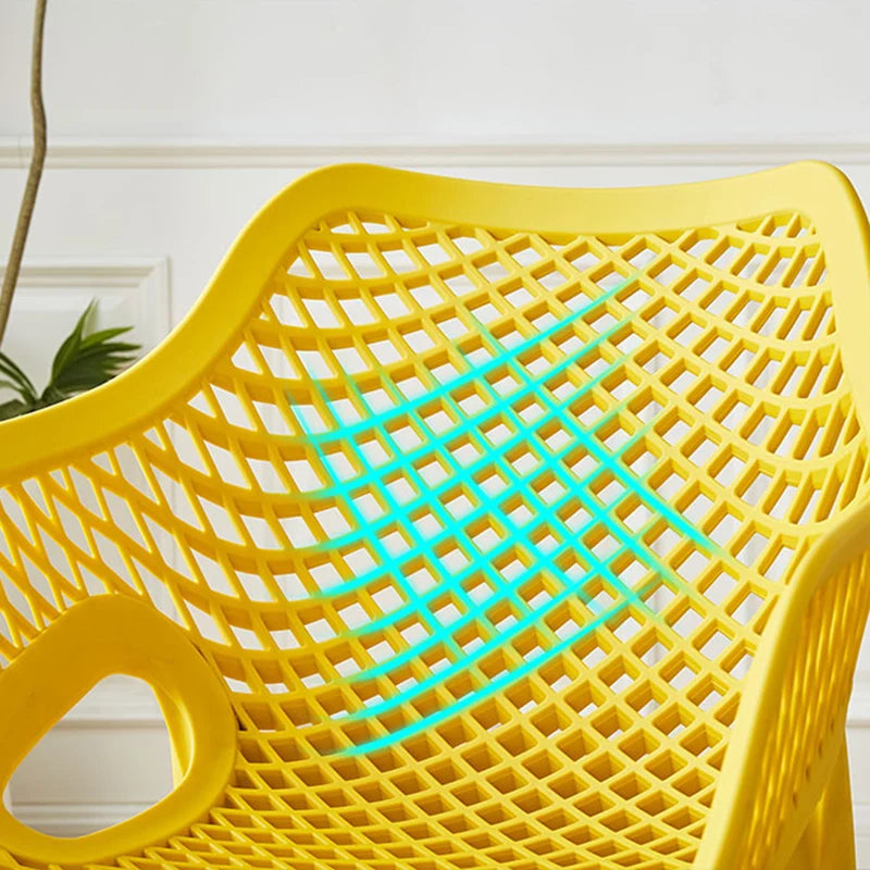 Outdoor-Kunststoff-Esszimmerstühle Nordisches modernes Design Esszimmerstühle Küche Schlafzimmer Sillas De Comedor Chaises Küchenmöbel