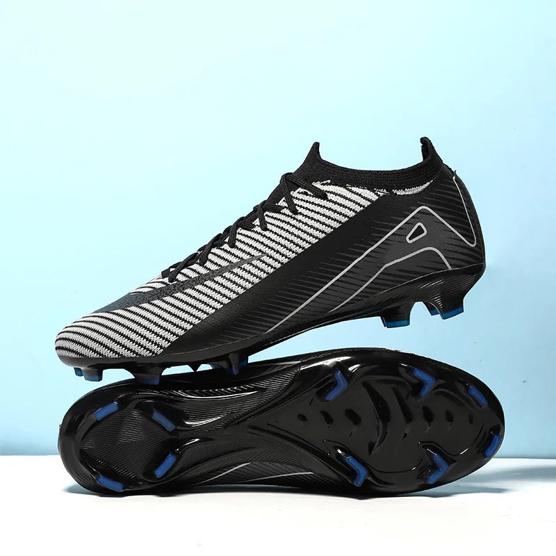 Nouvelles chaussures de football antidérapantes pour terrains de football, bottes d'entraînement, matchs, baskets unisexes de haute qualité pour adolescents, Chuteira De Campo