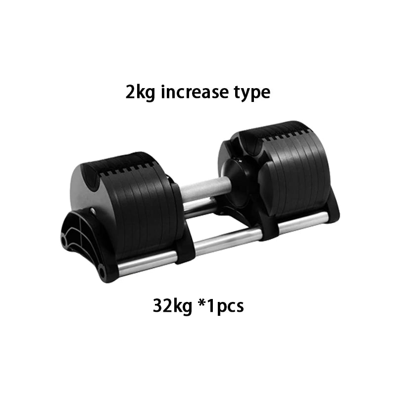 Ensemble d'haltères ronds ajustables, deuxième génération, augmentation de 2 kg, 24 kg, 36 kg, Fitness, Nouvelle mise à niveau