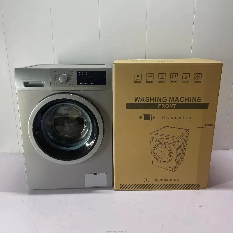 10KG Household Washer And Dryer Combo 2-in-1 Compact Washing Machine for Home Use