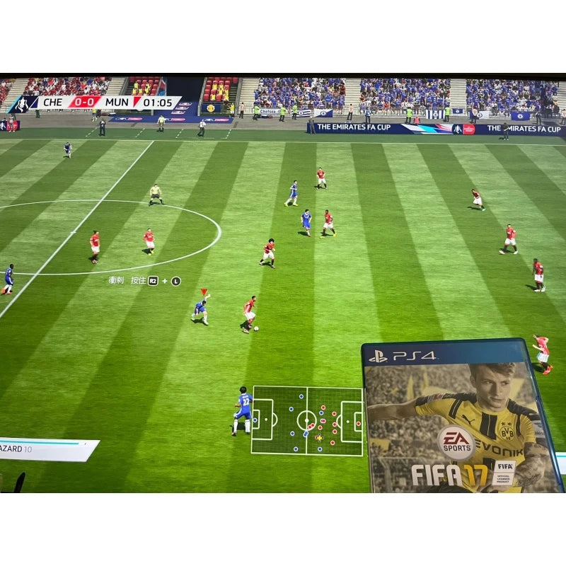 Playstation4 PS4 Gebrauchte Spiele-CD FIFA 17 Playstation4 Game Card Ps4 Spiele FIFA17