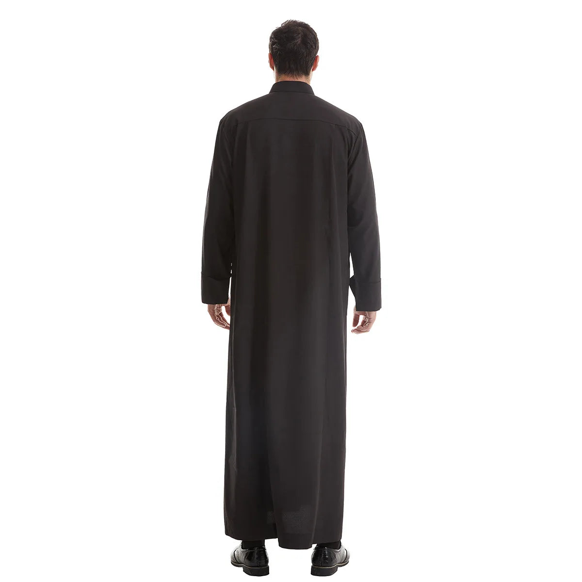 Muslimische Männer Jubba Thobe Langes Gewand Saudi-Islamisch Muslimische Kleidung Abaya Kaftan Islam Dubai Arabisches Kleid Eid Djellaba Dishdasha