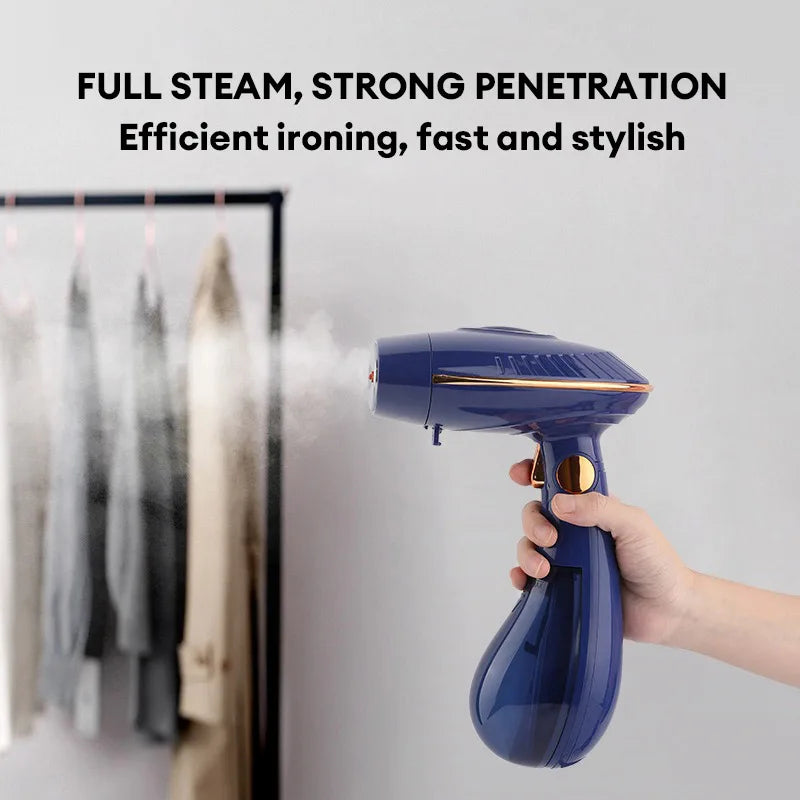 Défroisseur Vapeur Portable 1500W Fer à Vapeur Électrique Domestique Machine à Repasser Vapeur Chauffage Rapide Portable pour Maison Voyage