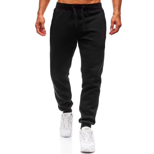 2026 new men's letter B printed casual sports thin pants, running exercise jogging pants, gym sports pants