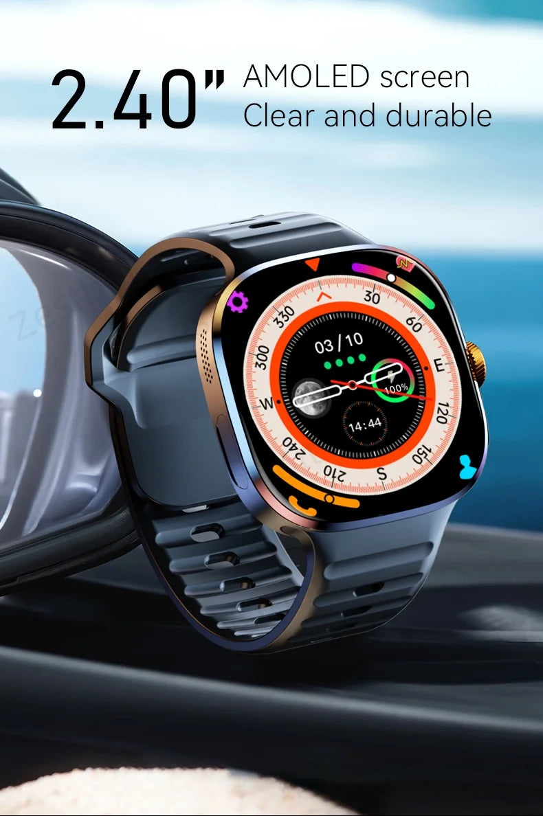 Nouvelle montre connectée M99 5G version cellulaire, écran Amoled 2,4 pouces plus grand, Android 10, avec caméra rotative et emplacement pour carte SIM, Wi-Fi