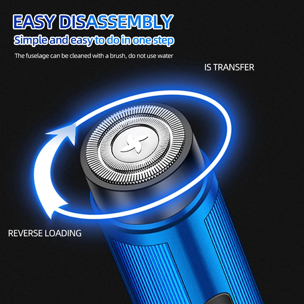 Mini rasoir électrique rechargeable pour hommes Épilateur Machine à raser pour femmes Mini rasoir de voiture Outils de rasage électriques