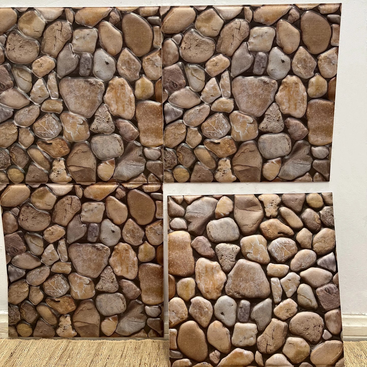 10/20Pcs Peel and Stick Tile Backsplash Thicker Design Marble Tiles 12"X12" Stick on Backsplash Self Adhesive Tiles for Any Room