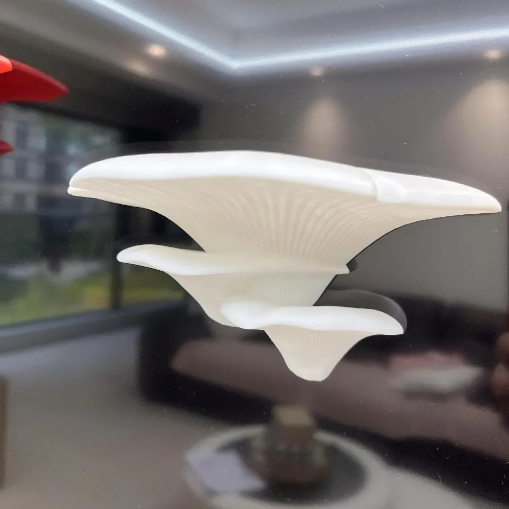 Pilz-Aufbewahrungsregal, 3D-gedruckt, kleiner Pilzständer, platzsparendes Pilzregal aus Kunststoff, wandmontiertes Aufbewahrungsregal, Büro-Schreibtisch