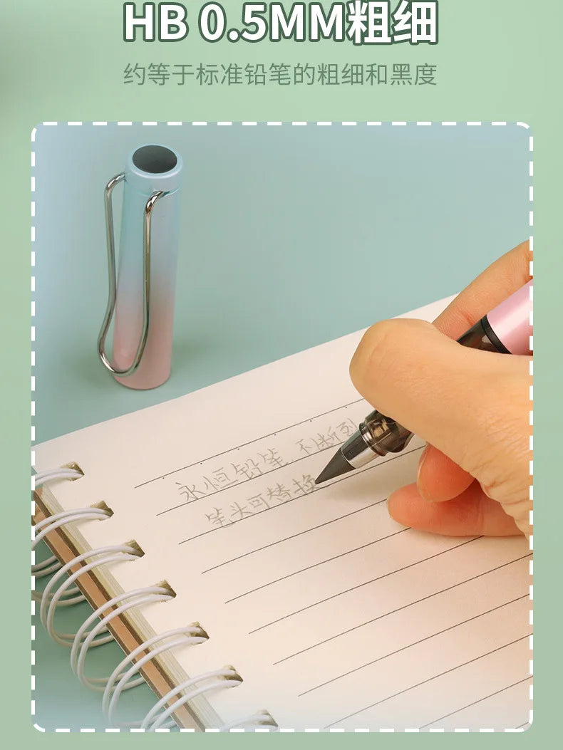 Unbegrenzter Schreibstift Unendliche Bleistifte Ewigkeit Ohne Anspitzen Ohne Tinte Kawaii Unbegrenzter Stift Kunstbedarf Schulbedarf