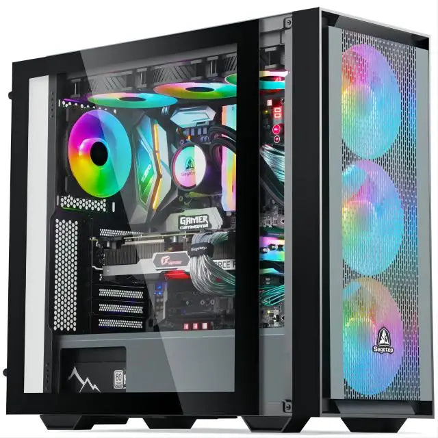 AOTESIER 5 9400 F RX580 PC Gamer Complet Pas Cher, Ensemble d'équipement Informatique Personnalisé, Ordinateurs de Bureau Préassemblés, Vente en Gros, Assemblage PC Gamer de Bureau