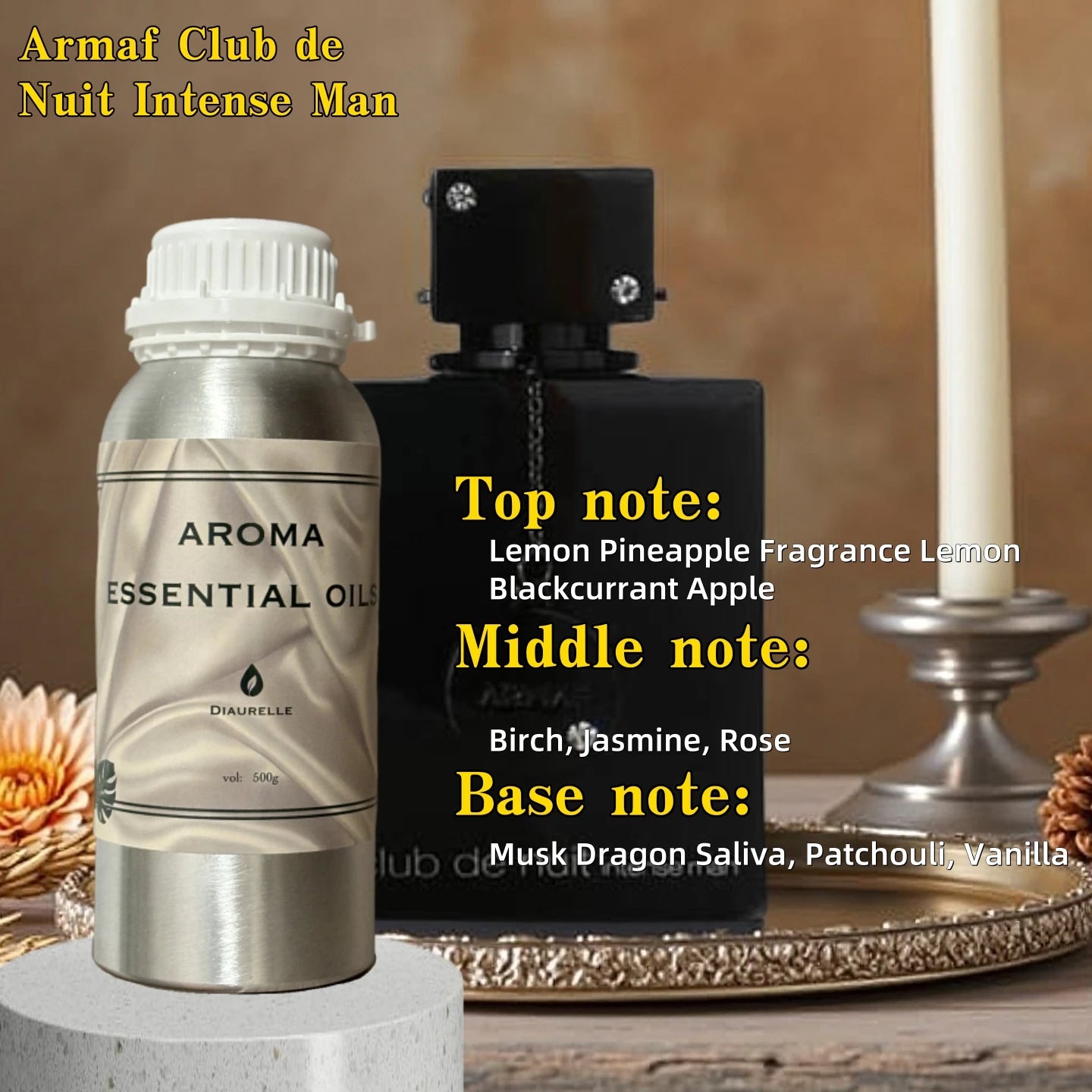 Huile Essentielle Parfumée Grande Marque Hôtel France 500ML Diffuseur de Parfum Machine Purificateur d'Air Huile Essentielle Végétale Pure pour Hôtel