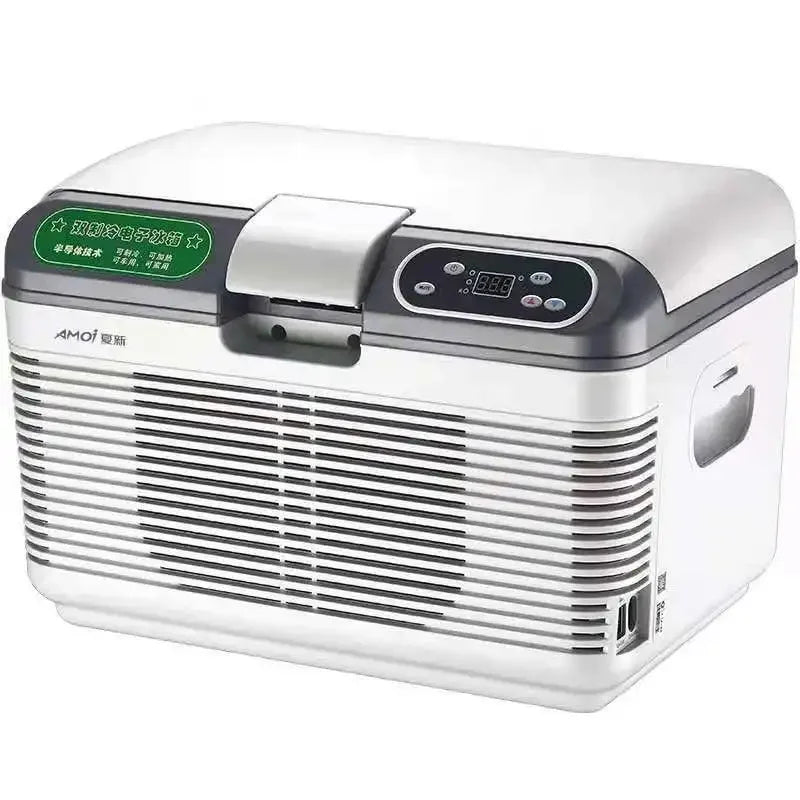 Mini-réfrigérateur de voiture, camion, maison Amoi avec compresseur 12V 24V 220V pour la congélation et la réfrigération