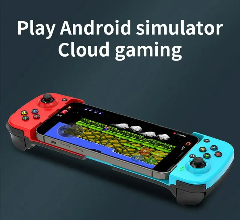 Kabelloser BT 5.0 ausziehbarer Gamecontroller für Mobiltelefon Android IOS Gamepad Joystick Eat Chicken Gamepad für PS4 Switch PC