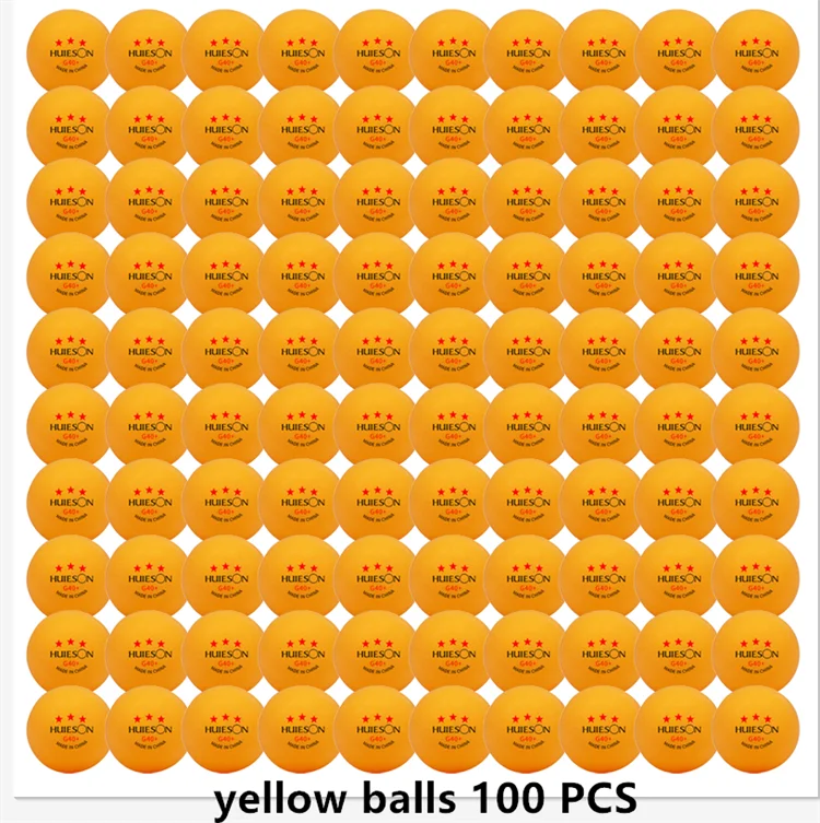 Neue Huieson 3-Sterne 20~100 STÜCK ABS 40+ Material Professionelle Tischtennisbälle TTF Tischtennis Ping-Pong-Bälle für Wettkämpfe