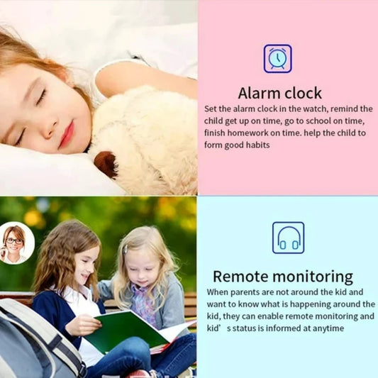Lenovo Q19B Kinder Smartwatch mit Headset 4G GPS Ortung SIM-Karte Wasserdichte Anruffunktion Kamera Mobile Smartwatch als Geschenk