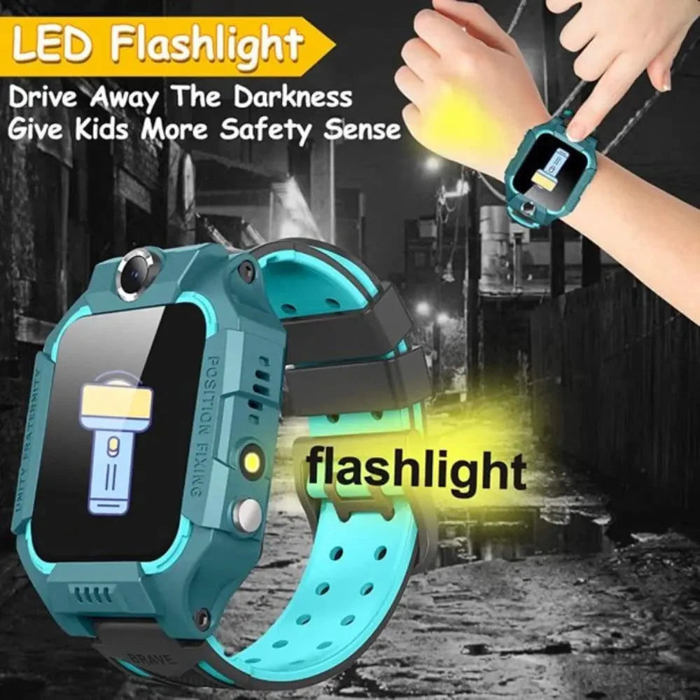 Lenovo Q19B Kids Smart Watch With Headset 4G GPS Location Tracker Sim Card Waterproof Call Camera Mobile Smartwatch For Gift
