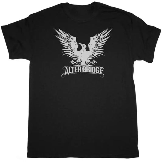 Vtg Alter Bridge Band Cotton Black Full Size T Shirt