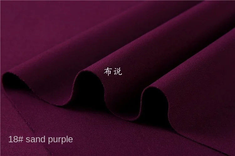 Space Cotton Fabric Thin Clothing Designer Four Sided Elastic Wholesale Cloth Diy Sewing Polyester Spandex Material