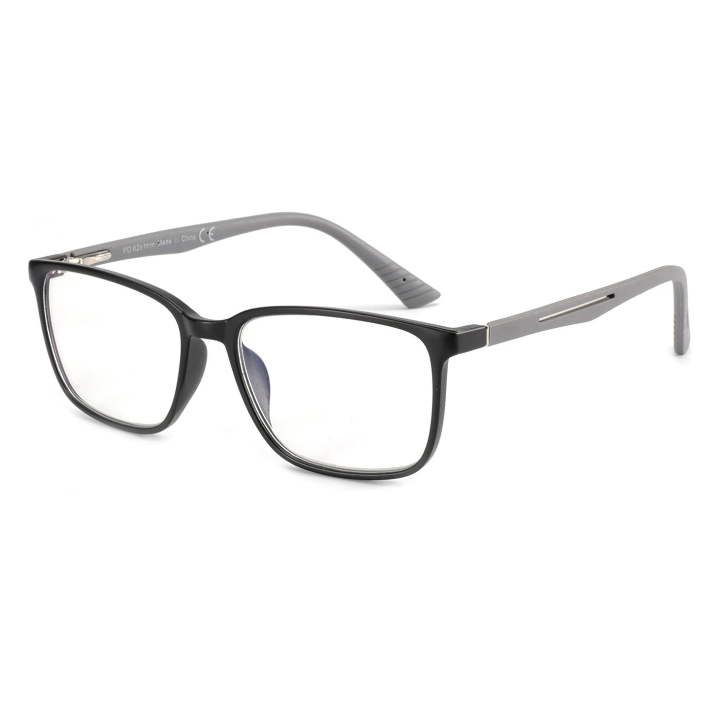 ZENOTTIC Fashion Unisex Square Prescription Glasses Anti Blue Light/Photochromic/ Myopia/Hyperopia/Progressive Eyeglasses