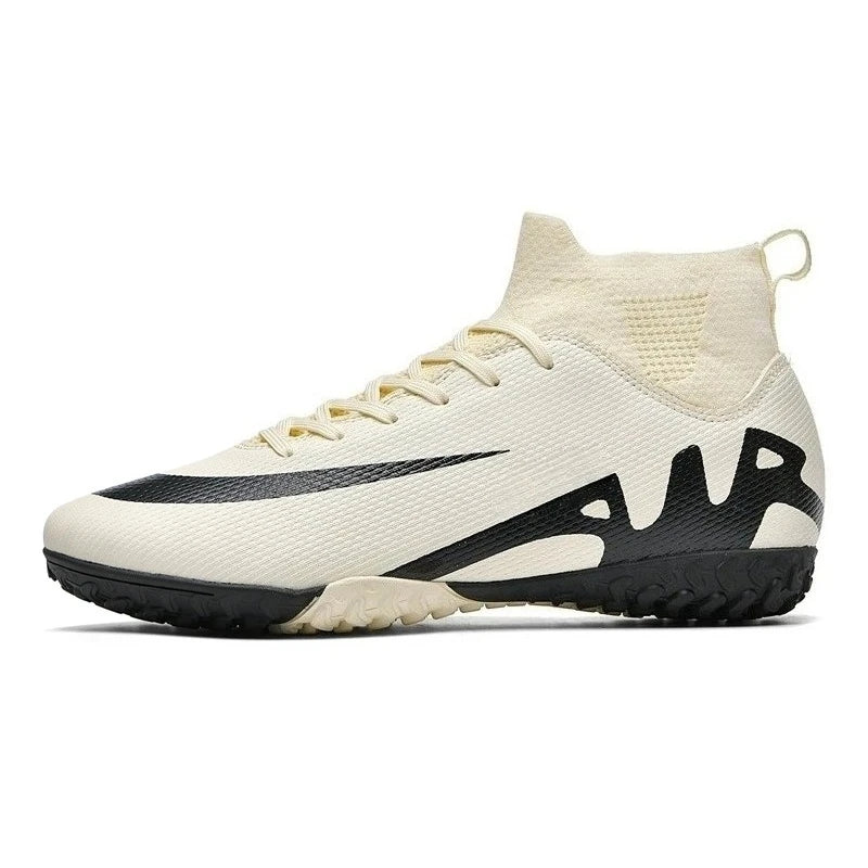Chaussures de football roses tendance pour hommes Chaussures de football professionnelles légères Chaussettes de football pour hommes Chaussures de football d'extérieur antidérapantes Baskets de football originales
