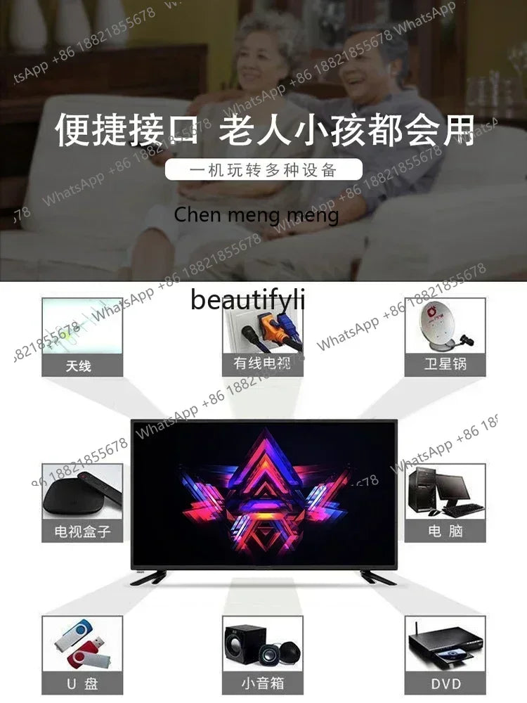 100-Zoll-120-Zoll-LCD-TV 4K HD Intelligente Sprachnetzwerk 150/65/75/85-Zoll