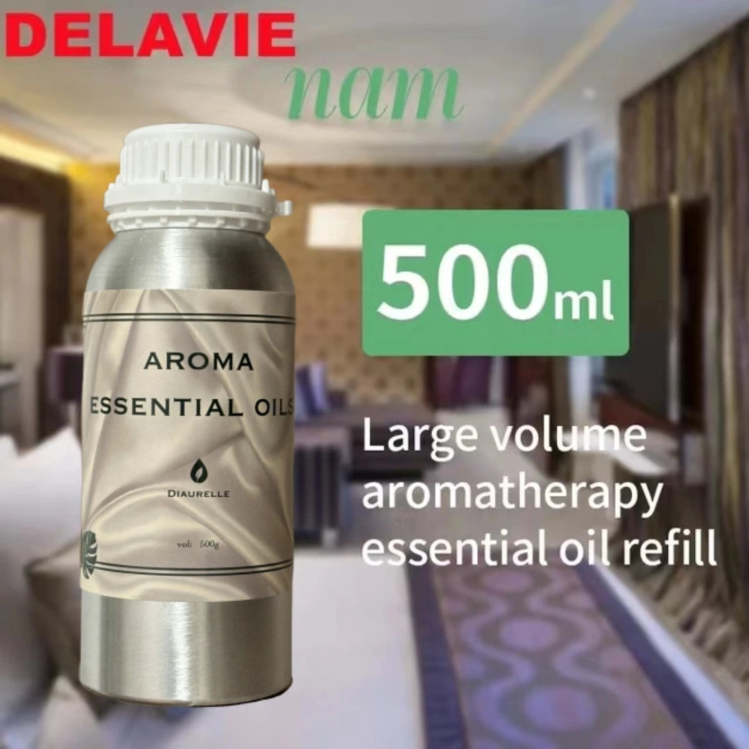 Huile Essentielle Parfumée Grande Marque Hôtel France 500ML Diffuseur de Parfum Machine Purificateur d'Air Huile Essentielle Végétale Pure pour Hôtel