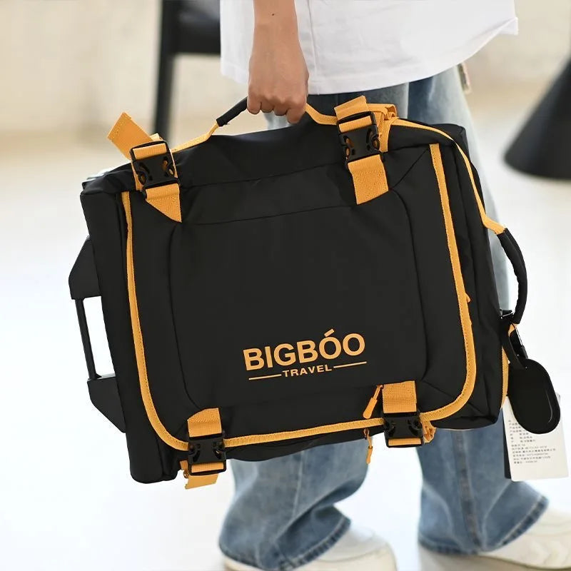 Multi-functional luggage large-capacity trolley bag directional wheel suitcase oxford handle bag 20/24/28-inch carry-on suitcase
