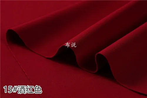 Space Cotton Fabric Thin Clothing Designer Four Sided Elastic Wholesale Cloth Diy Sewing Polyester Spandex Material