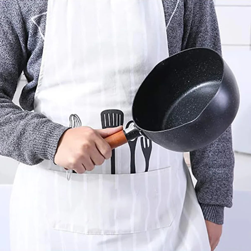 Marmite à huile chaude en fonte, casserole antiadhésive, pot à soupe avec bec verseur, casserole à lait, cuisson, chauffe-beurre, casserole de cuisine