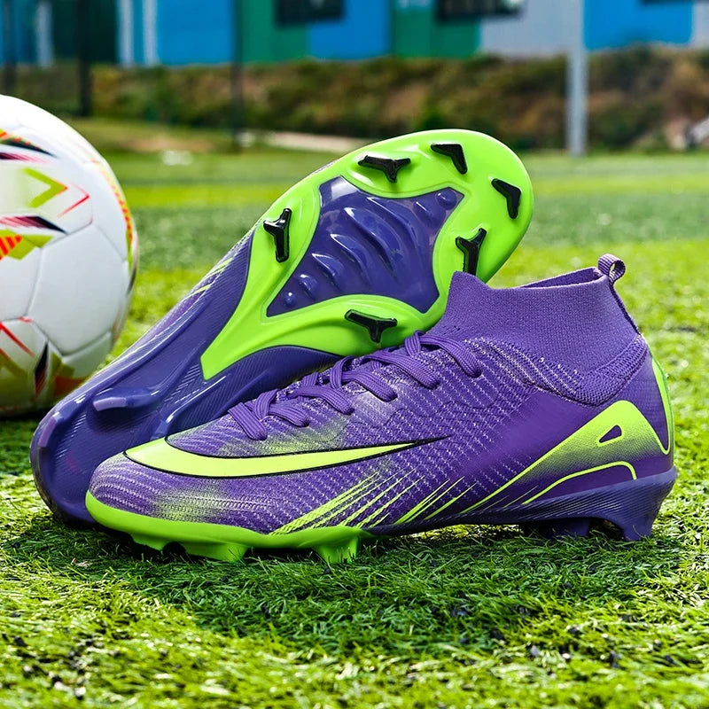 Neue Herren-Fußballschuhe Trainingsschuhe FG Ultraleichte Fußballschuhe Outdoor Drop Shipping Fußballschuhe Rutschfeste lange Stollen