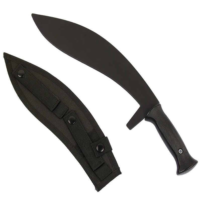 Decoration Training Film Television Props Paintball Hunting TRP Soft Plastic Rubber Knife Axe Dummy Model（plastic material）