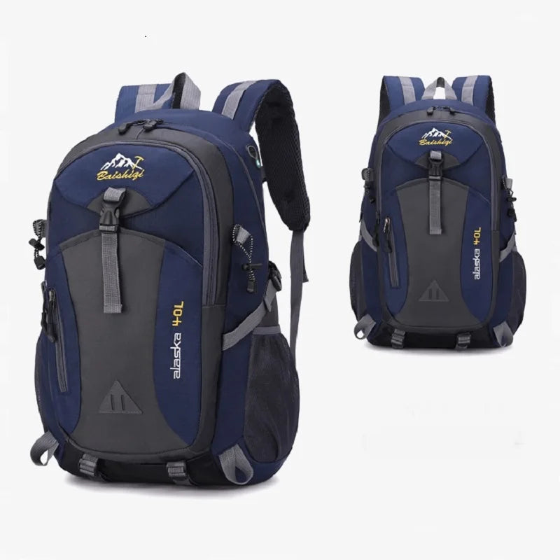 Sac à dos de sport de voyage unisexe 2026 grande capacité en nylon léger pour randonnée en plein air hommes et femmes sac d'école étudiant