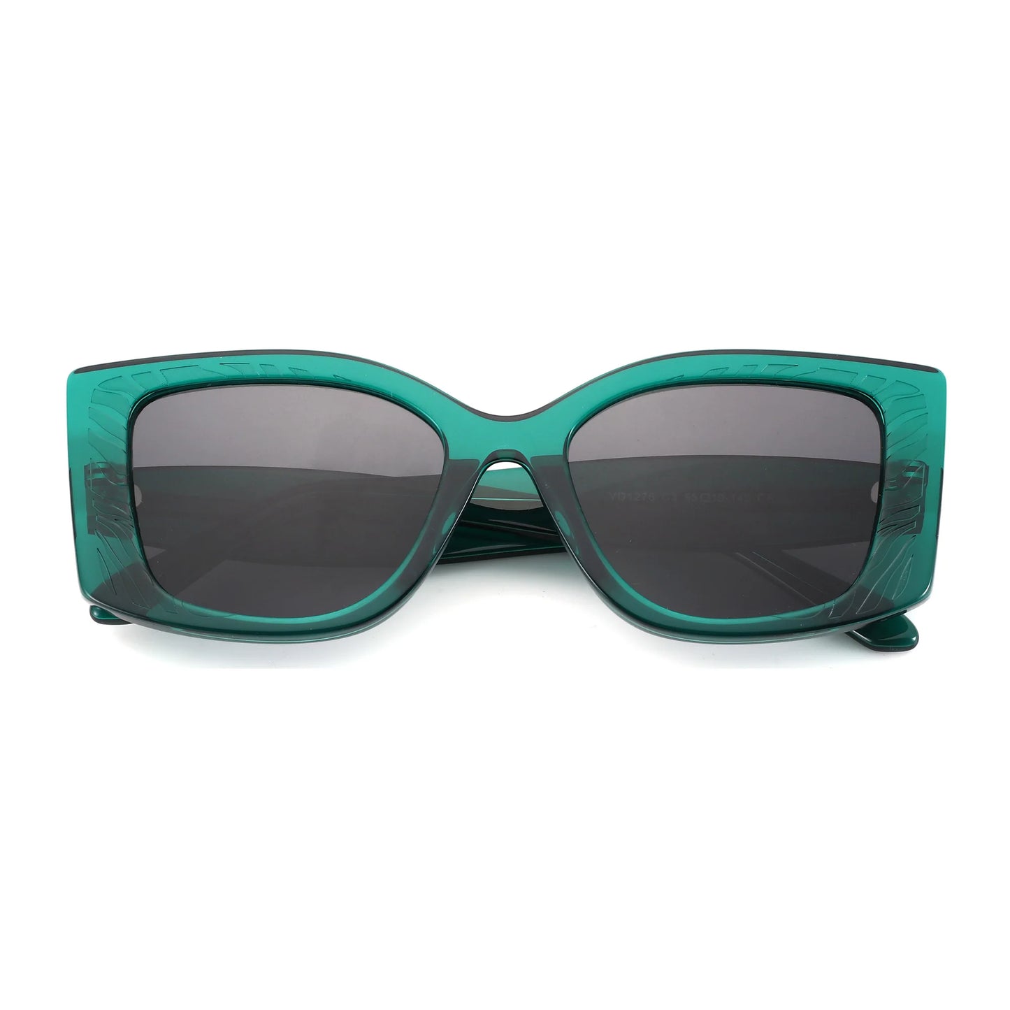 ZENOTTIC Trendige quadratische Acetat-Sonnenbrillen für Damen UV400 Myopie Optische Sonnenbrille Polarisierte Gleitsicht-Sonnenbrillen