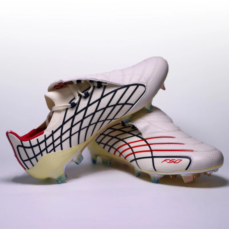 Chaussures de football pour hommes de haute qualité F50Pro, chaussures de football pour l'extérieur FG, baskets de football d'entraînement pour garçons (Chuteira Campo) 39-45