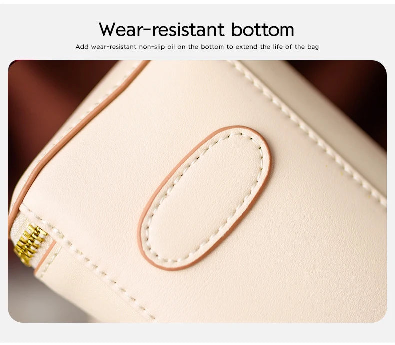 FOXER Spaltleder Damen Umhängetasche Elegante Handtasche 2026 Neue Große Damen Tragetasche Luxuriöse Designer Umhängetasche