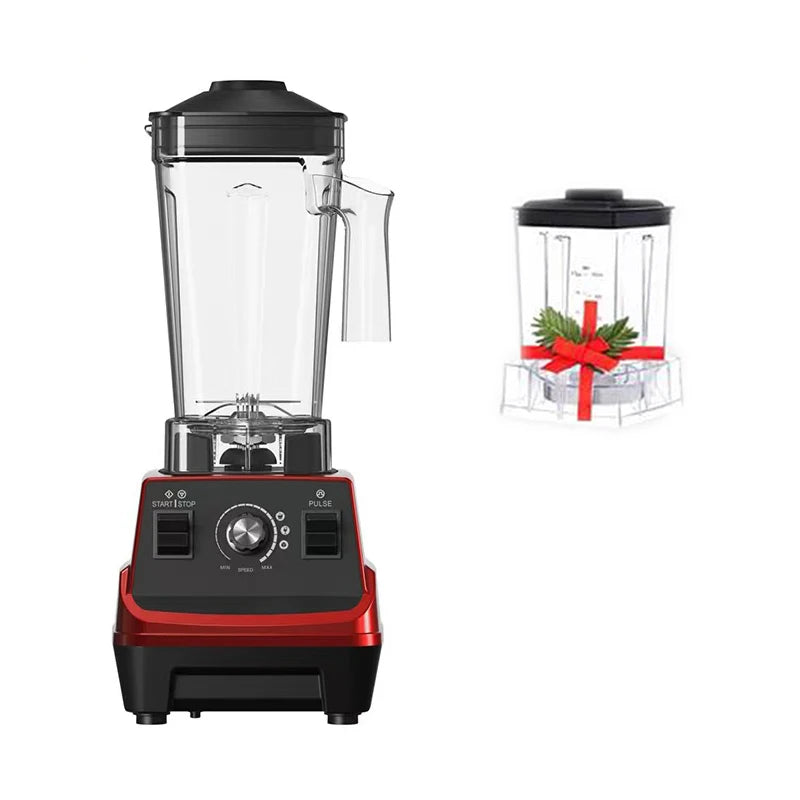 BioloMix Mini Pro 1800W Hochleistungs-Smoothie-Mixer BPA-frei 1,8L und 0,6L Doppelbehälter Hochleistungs-Küchenmixer Entsafter