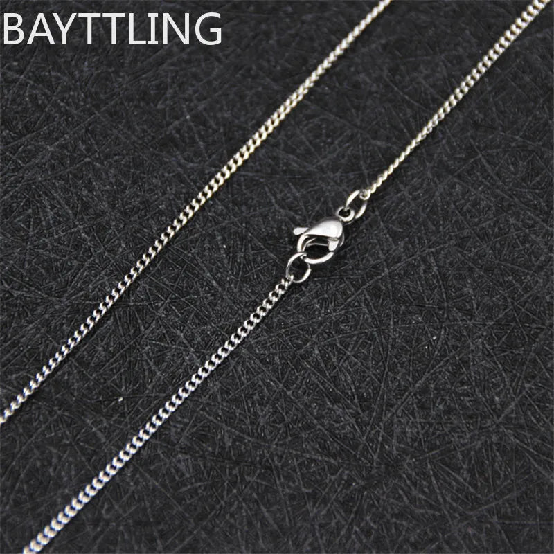 Großhandel 925er Sterlingsilber 2MM 16-30 Zoll Gliederketten-Halskette, passend für Anhänger, modisches Geschenk für Männer und Frauen, Schmuck-Accessoires