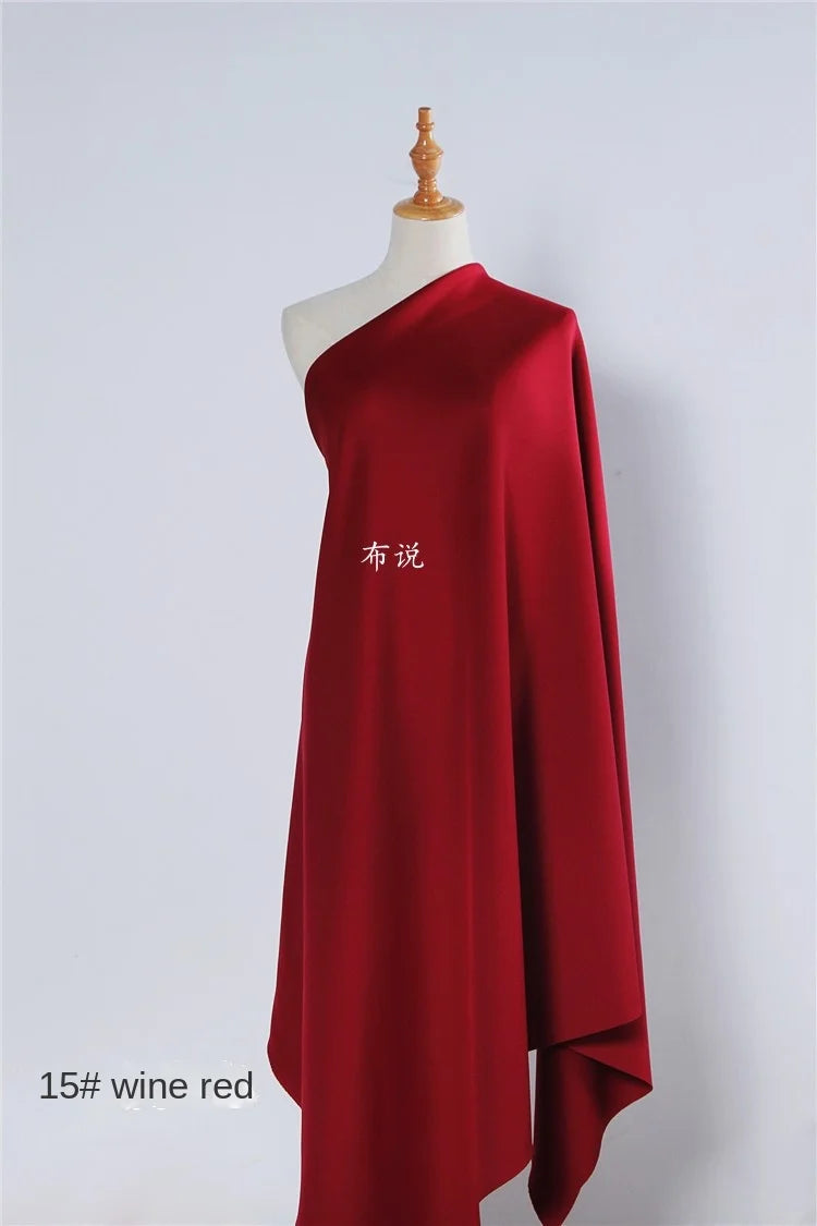 Space Cotton Fabric Thin Clothing Designer Four Sided Elastic Wholesale Cloth Diy Sewing Polyester Spandex Material