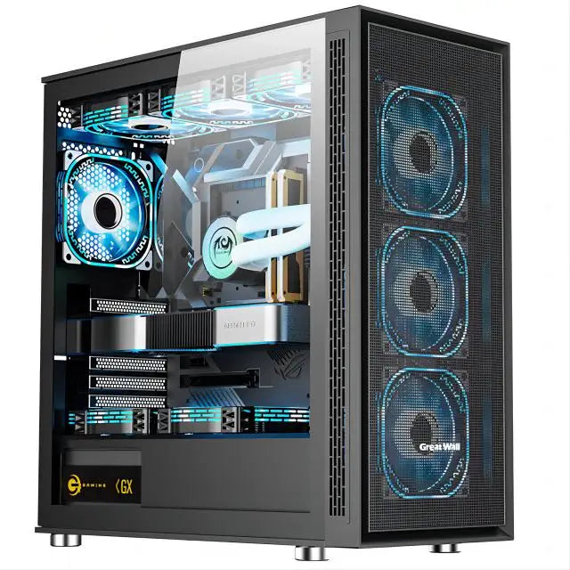 AOTESIER 5 9400 F RX580 PC Gamer Complet Pas Cher, Ensemble d'équipement Informatique Personnalisé, Ordinateurs de Bureau Préassemblés, Vente en Gros, Assemblage PC Gamer de Bureau