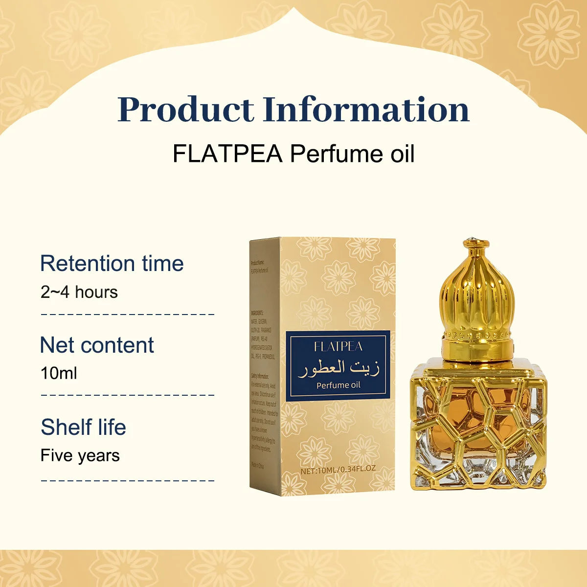 Damen Parfümöl Fruchtiger Duft Arabisches Parfüm 10ML Original Parfüms Langanhaltender Duft Unwiderstehliches Date Eau De Parfum