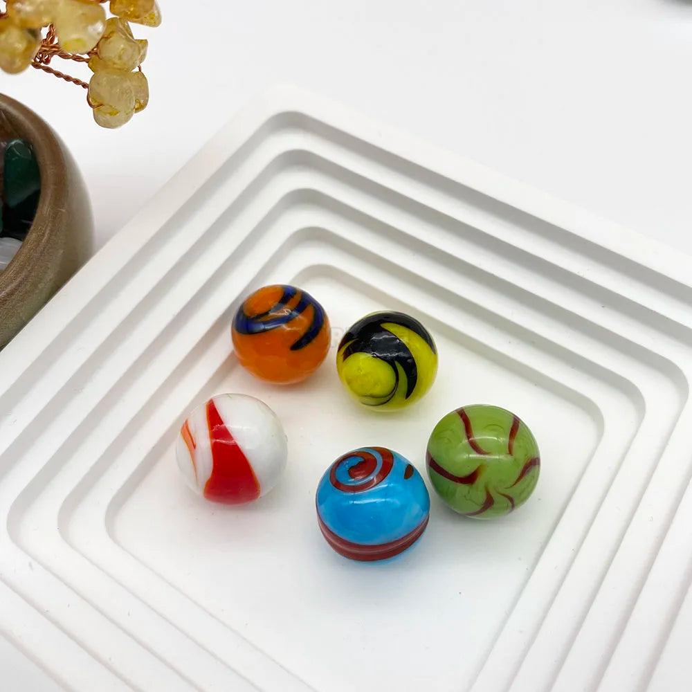 G1-16 Heimdekorationskollektion Kreative handgemachte Glasmurmeln Seltenheit Kinder-Puzzlespiele Spielzeug Süße Neujahrsgeschenke für Kinder
