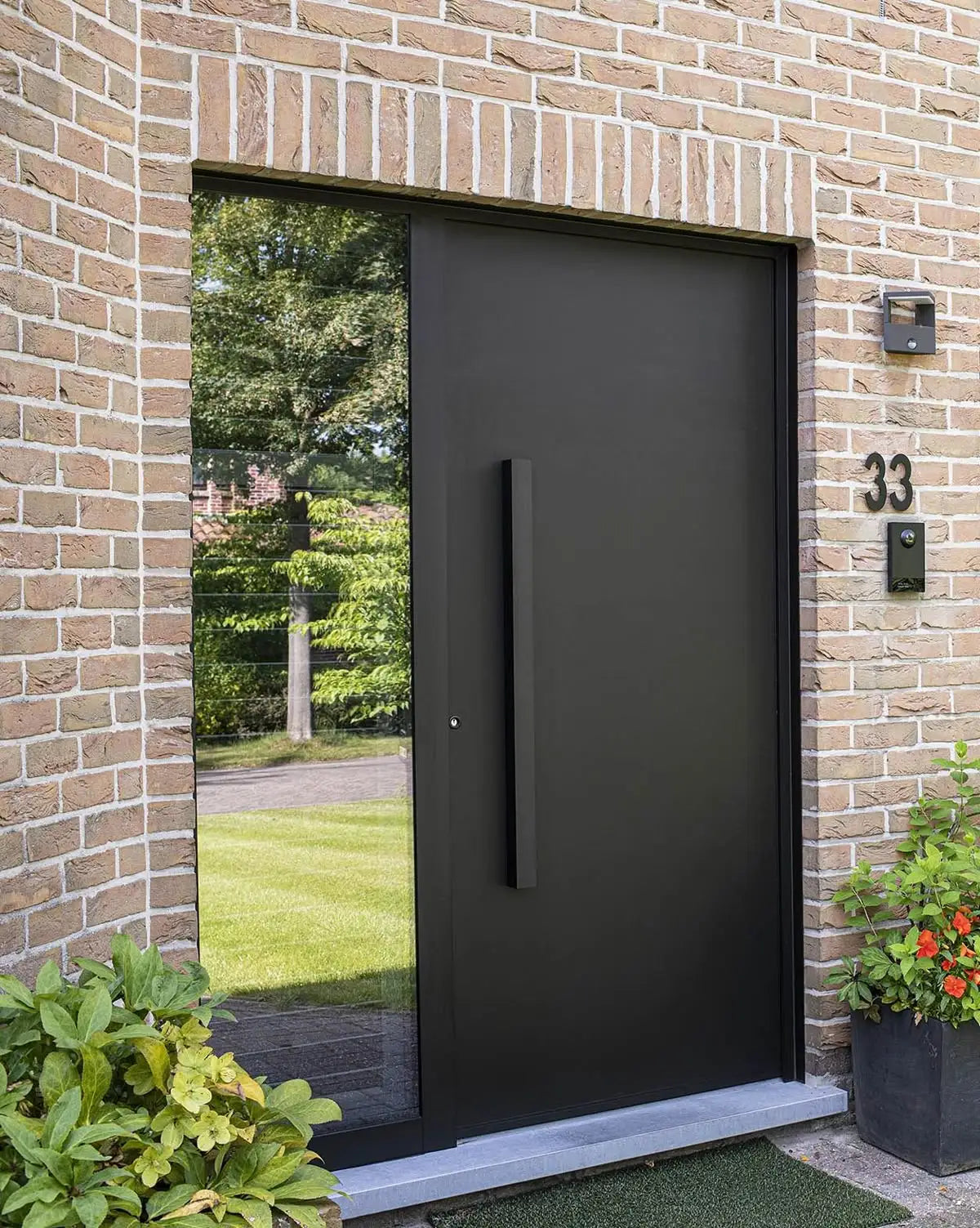 Doors for House Wholesale Metal Anti Theft Security Doors Entrance Main Gate Thermal Break Aluminum Alloy Exterior Front Door