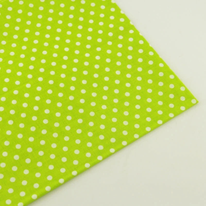 Dünne, schöne Baumwollstoffe mit Tupfen, Meterware, günstige Stoffe als Meterware im Angebot, für Näharbeiten, Puppen, Bastelmaterial