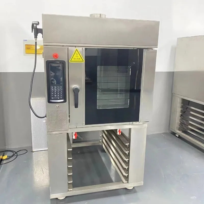 Kundenspezifischer elektrischer Backofen mit Sichtfenster Kommerzieller Ofen für Kuchen, Pizza, Brot, Bäckereiausrüstung